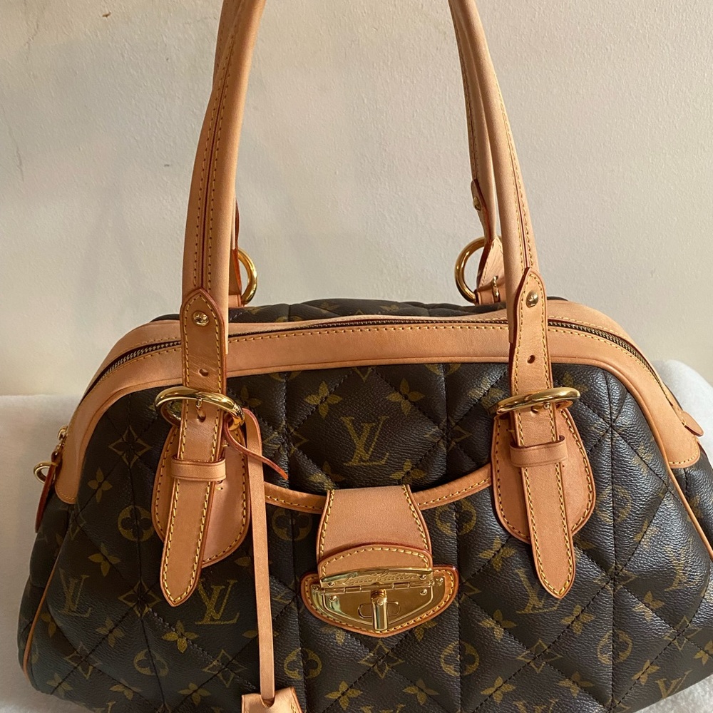 Louis Vuitton guilted tote